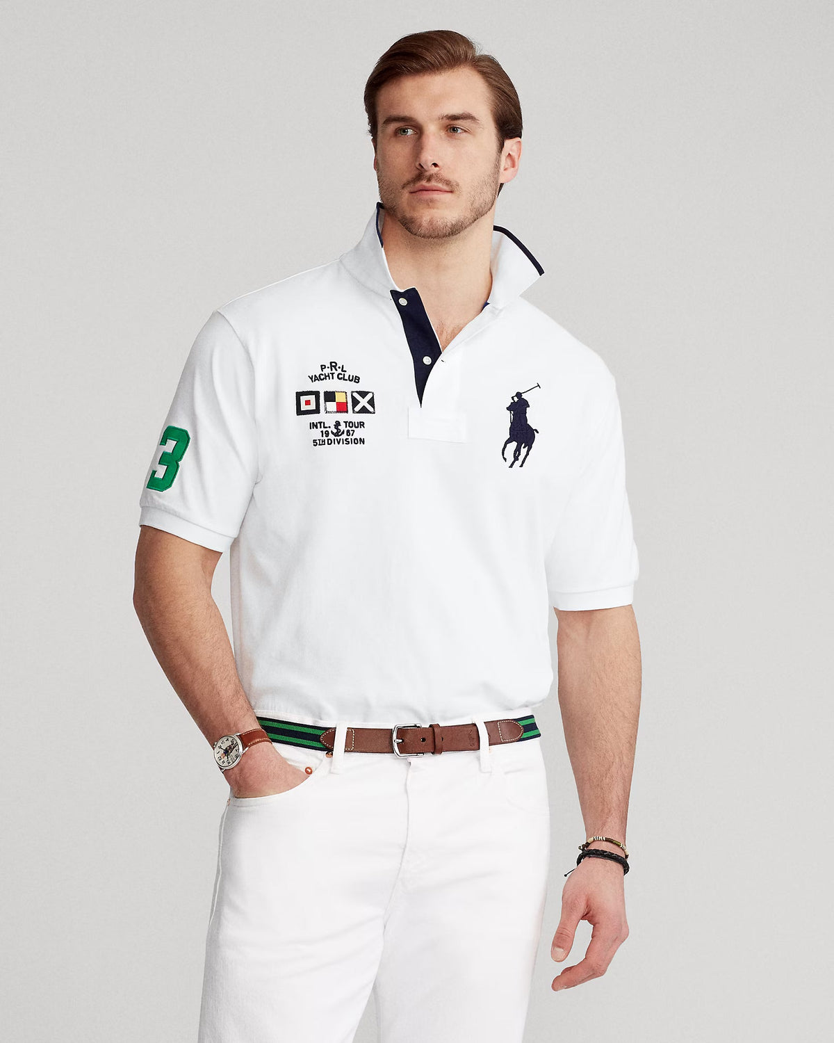 Ralph Lauren Yacht Club Mesh Polo Shirt