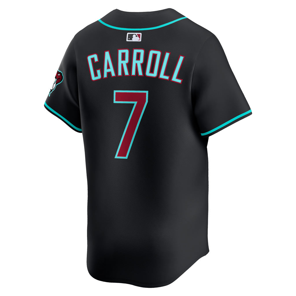 MLB Arizona Diamondbacks Corbin Carroll Nike Alternate Limited Jersey - Black