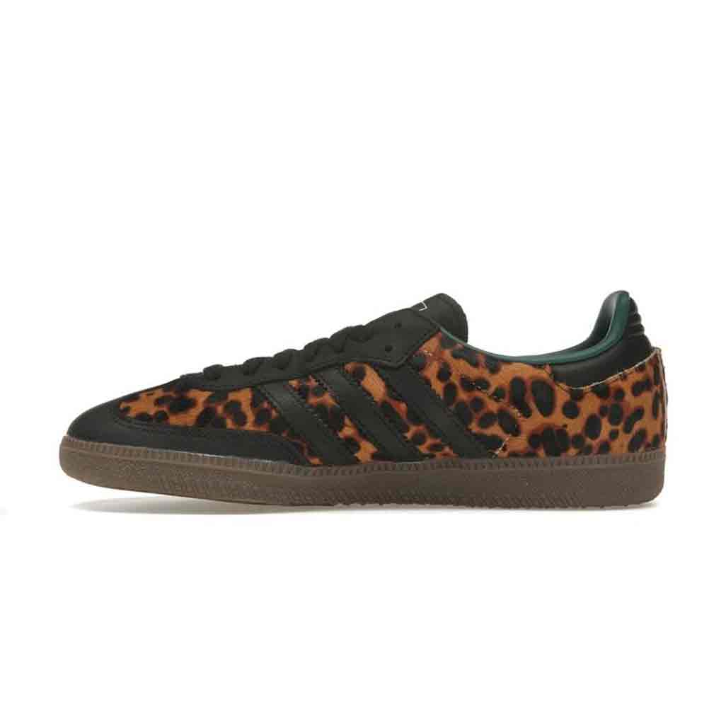 adidas Samba OG Black Green Leopard W