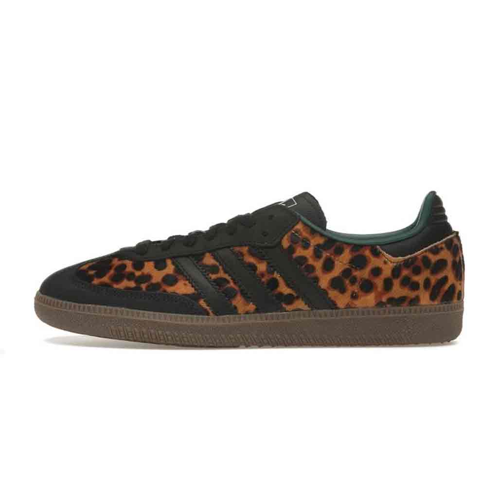 adidas Samba OG Black Green Leopard W