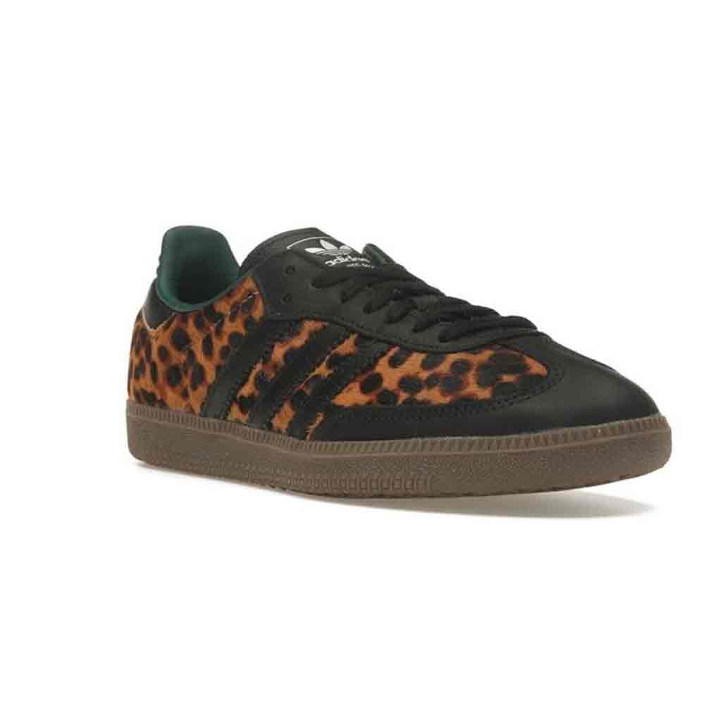 adidas Samba OG Black Green Leopard W