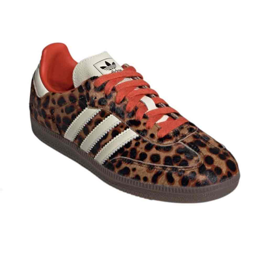 adidas Samba OG Preloved Red Leopard W