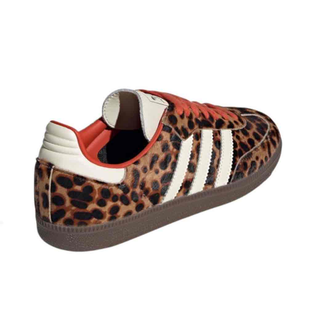 adidas Samba OG Preloved Red Leopard W