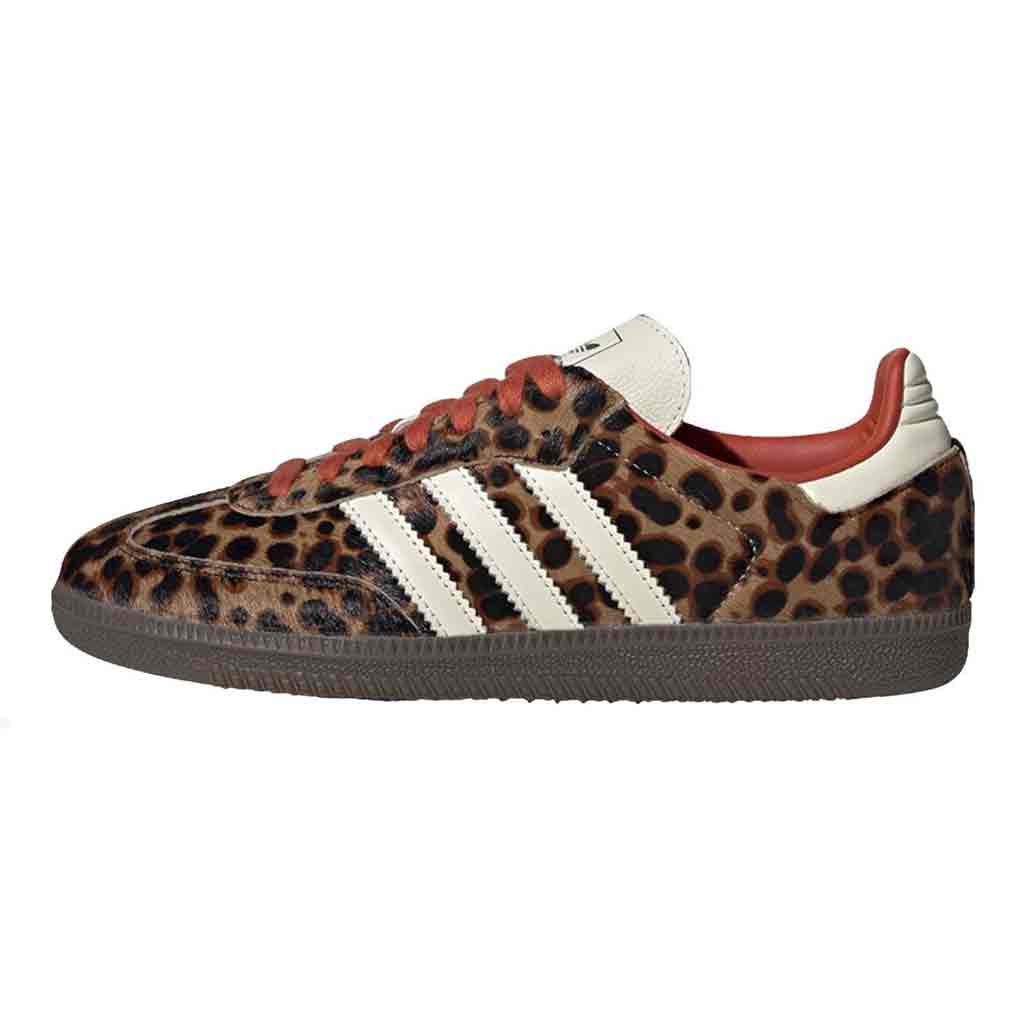 adidas Samba OG Preloved Red Leopard W
