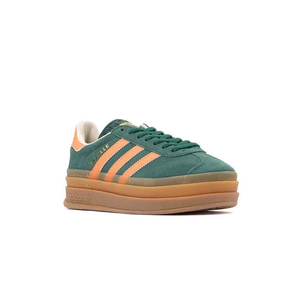 adidas Gazelle Bold Green Orange J