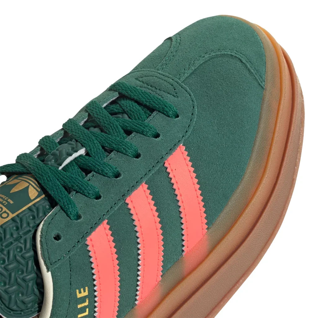 adidas Gazelle Bold Green Orange J