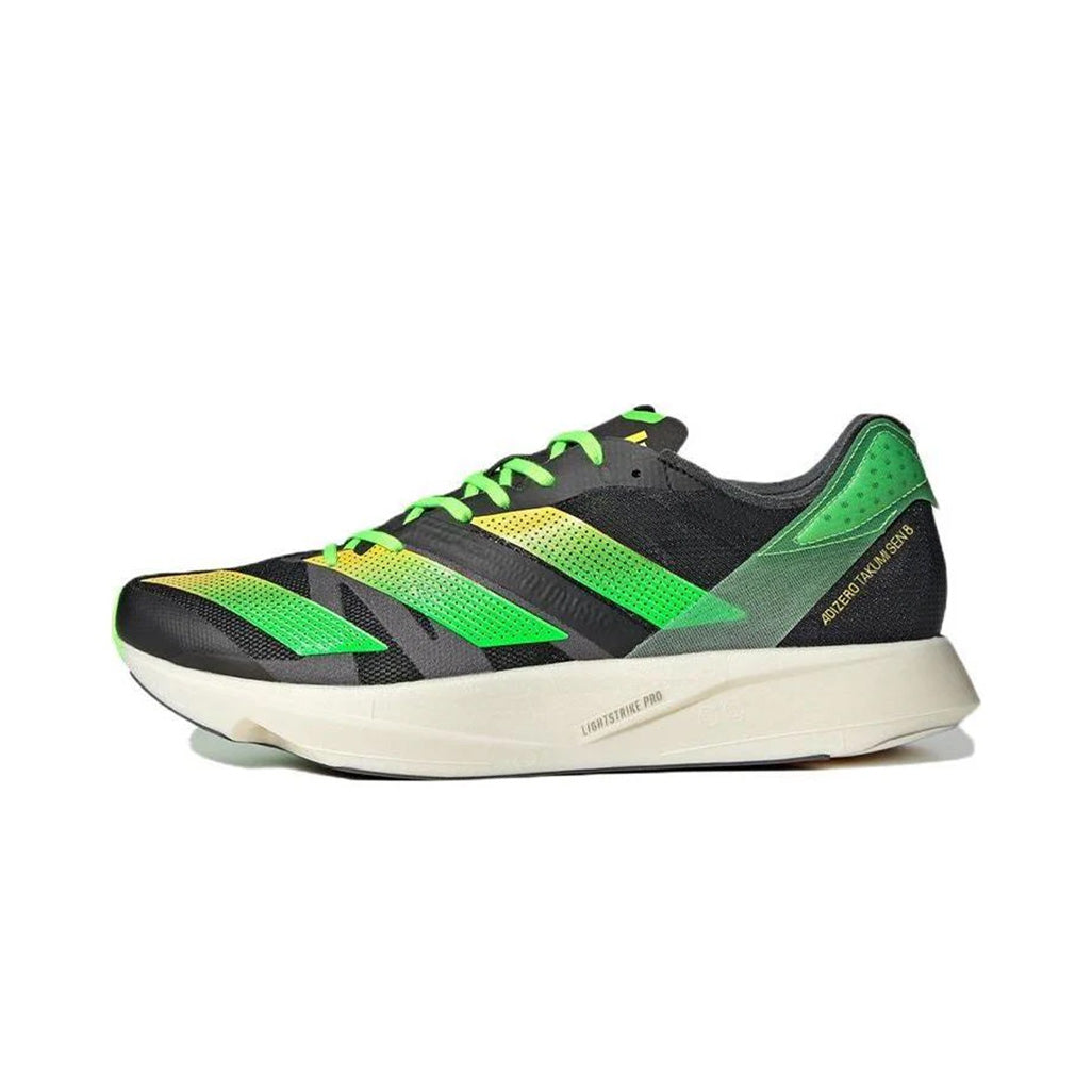 adidas Adizero Takumi Sen 8 Black Solar Green