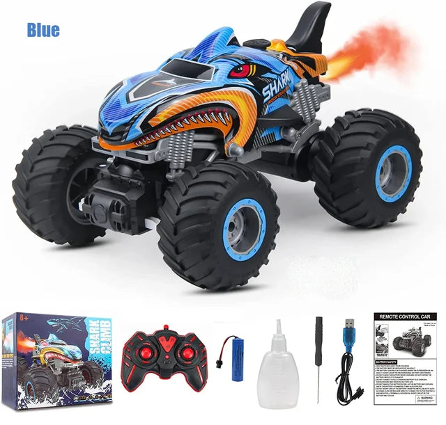 Monster Truck RC 4x4 Off-Road – Auto radiocomandata Rock Crawler Drift (Design Shark Digger)