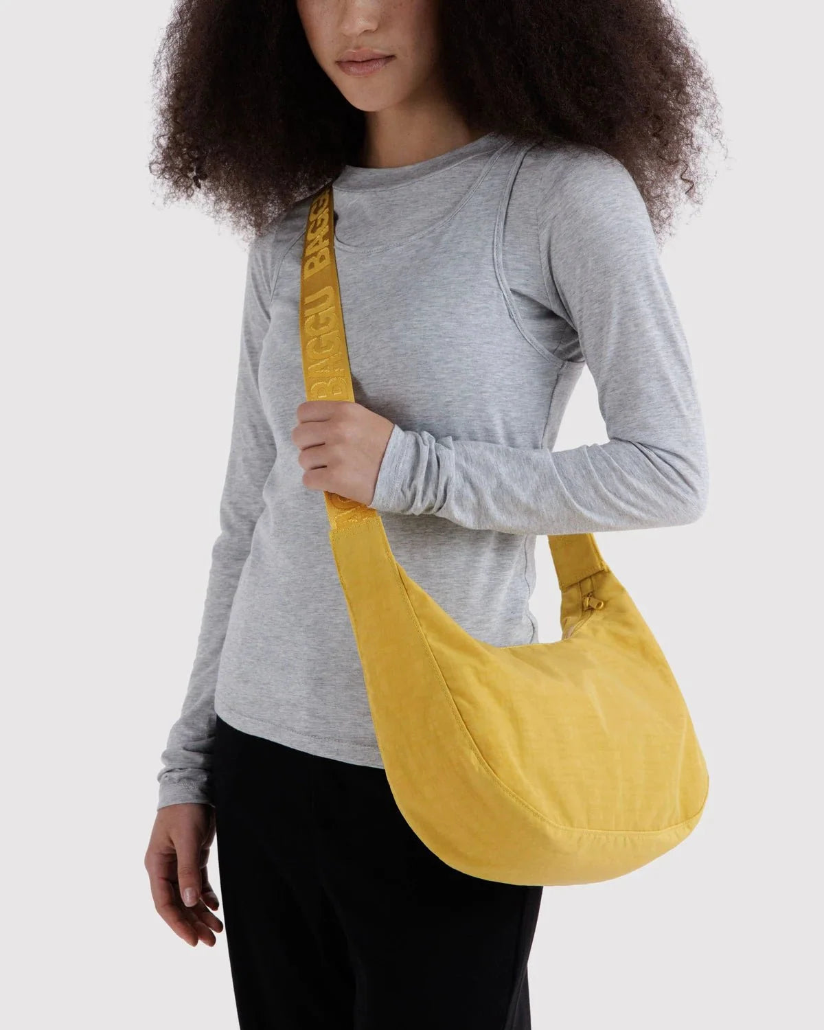 BAGGU Crescent Bag Medium Extended 47" Strap - Recycled