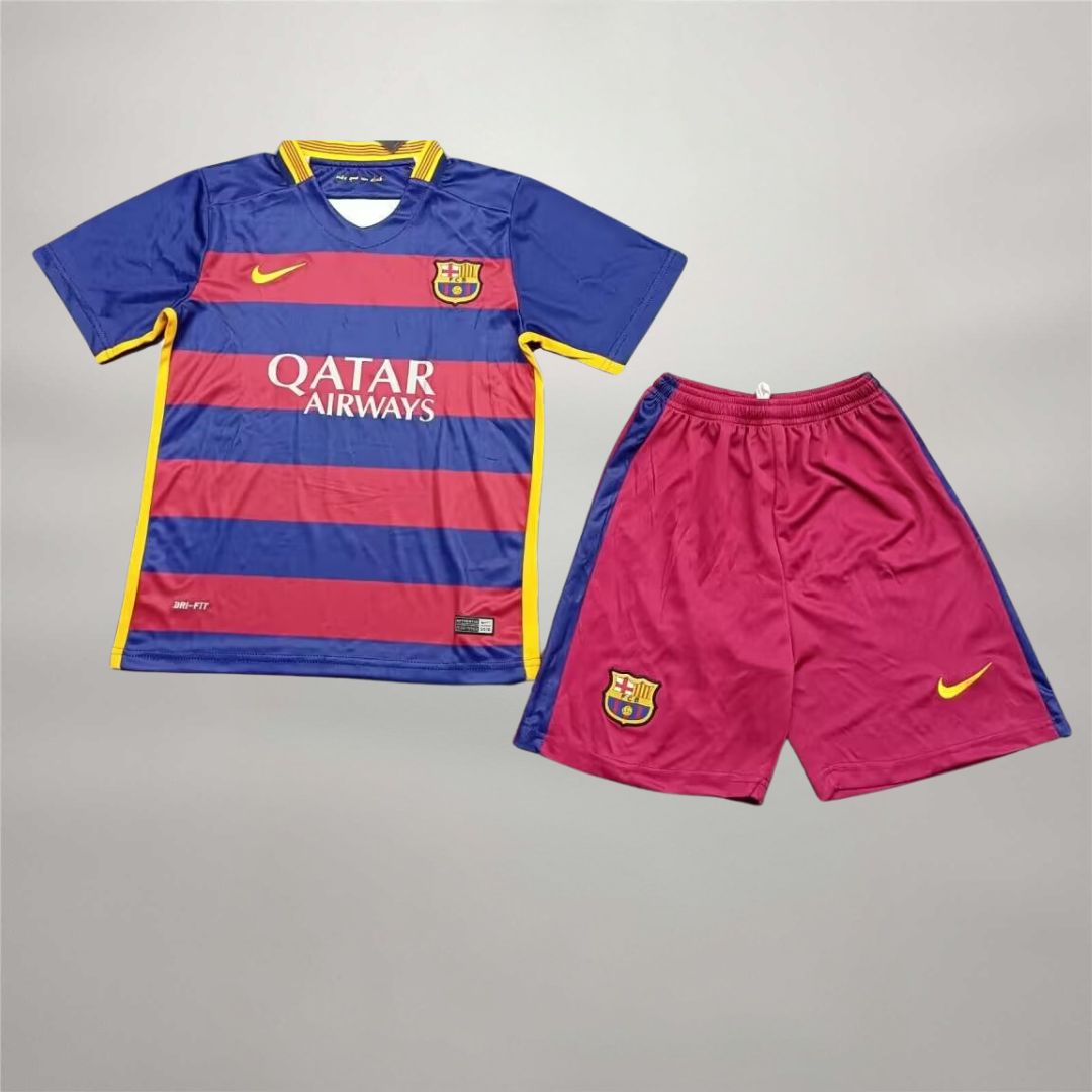 Barcelona Home Full Kit 2015/16 - Kids