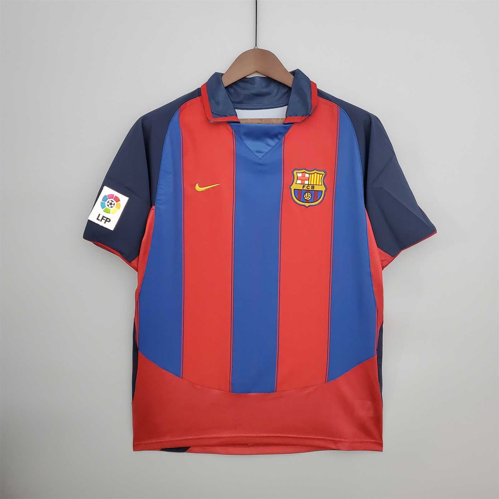 Barcelona Home Jersey 2003/04