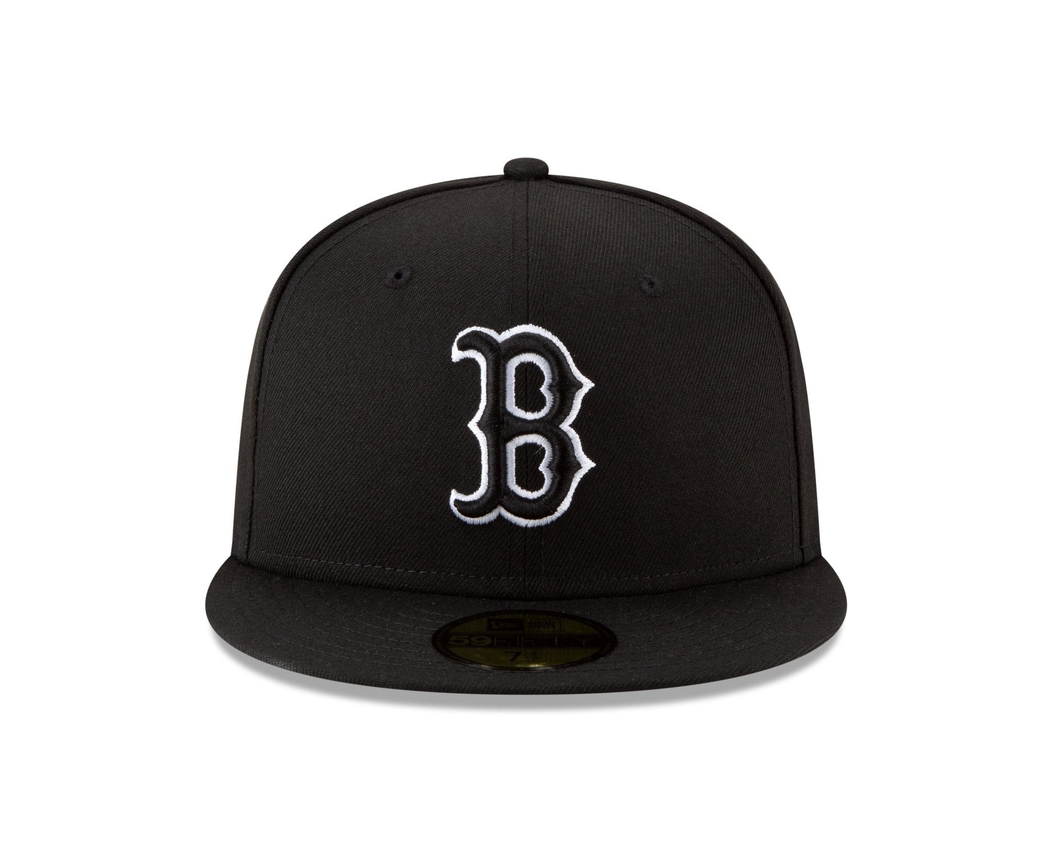 Boston Red Sox Authentic Collection White Outline 59FIFTY Fitted