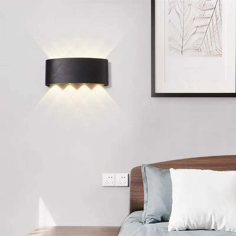 Modern Rectangular LED Wall 2-Light