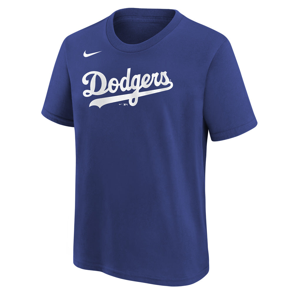 MLB Los Angeles Dodgers Shohei Ohtani Youth Nike Alternate Name & Number T-Shirt - Blue
