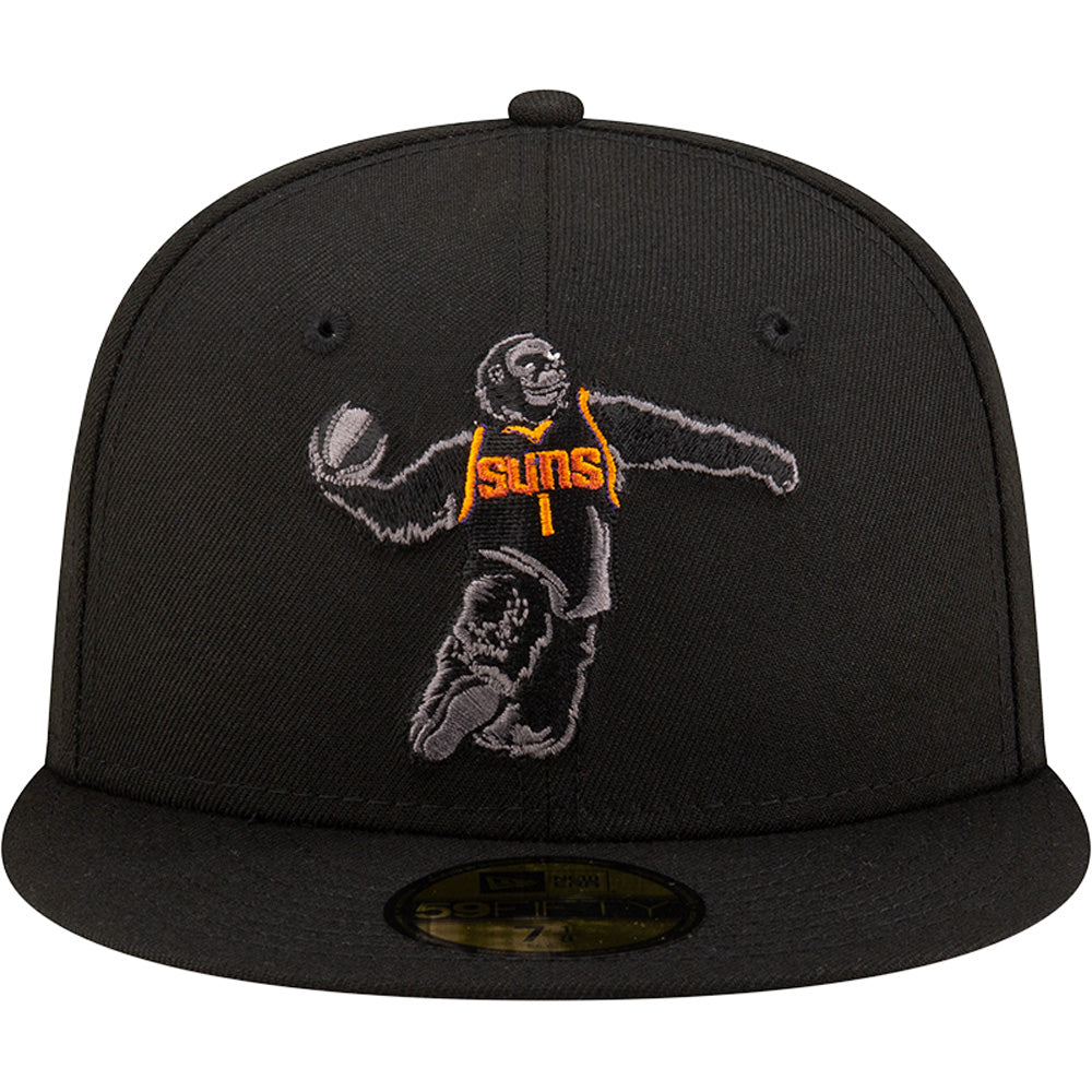 Cappello Fitted New Era Whammo Time 59FIFTY NBA Phoenix Suns - Nero