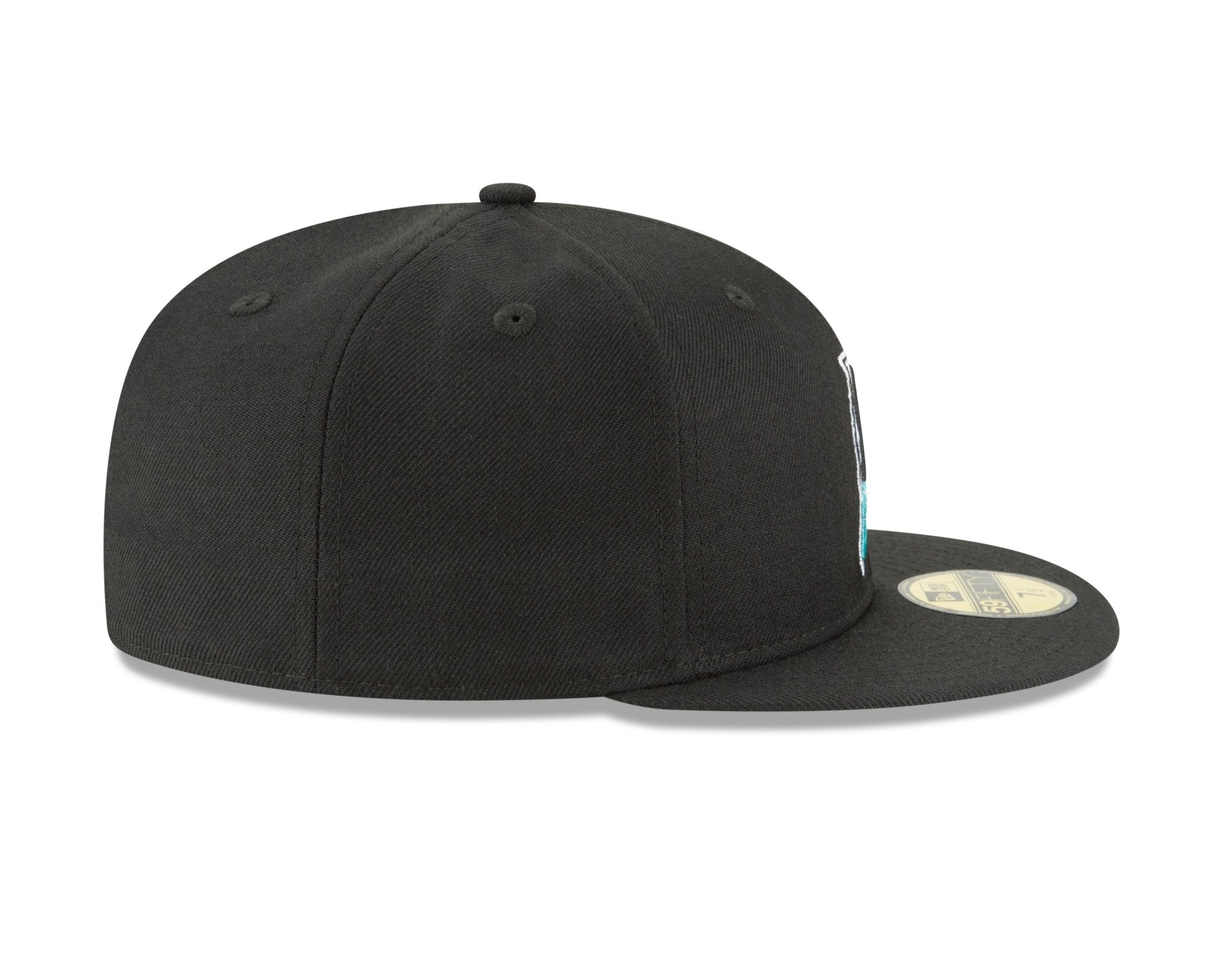 Florida Marlins Cooperstown Collection Black 59FIFTY Fitted Hat