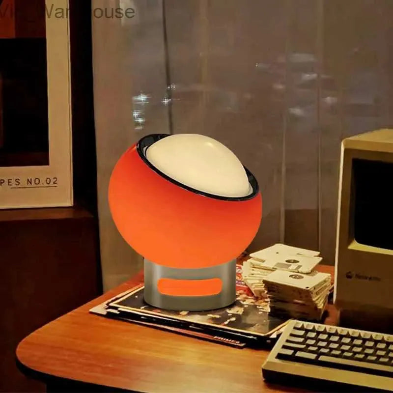 Vintage Glass Globe LED Table Lamp 1-Light