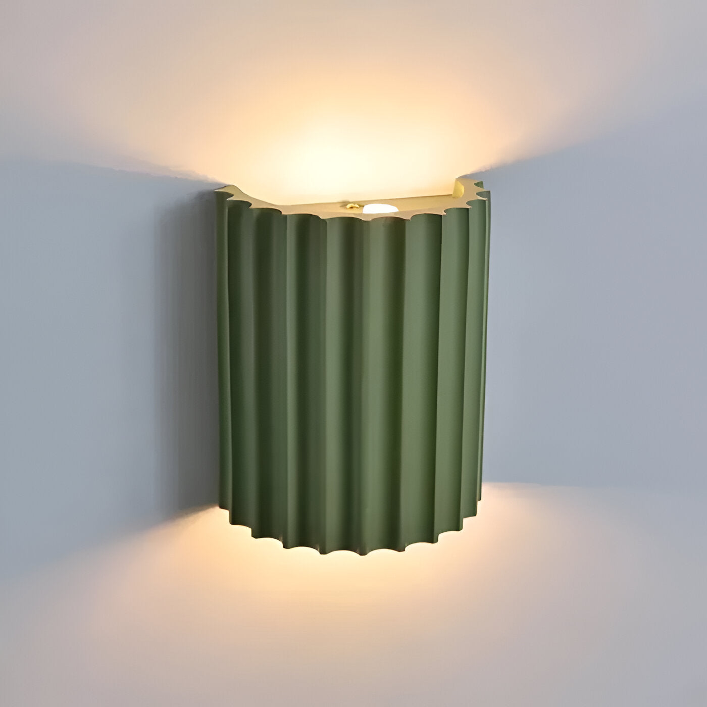 Nordic Resin Striped Wall Sconce LED 1-light