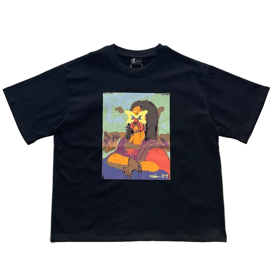 MERTRA x Slawn Mona Lisa Graphic Tee Black
