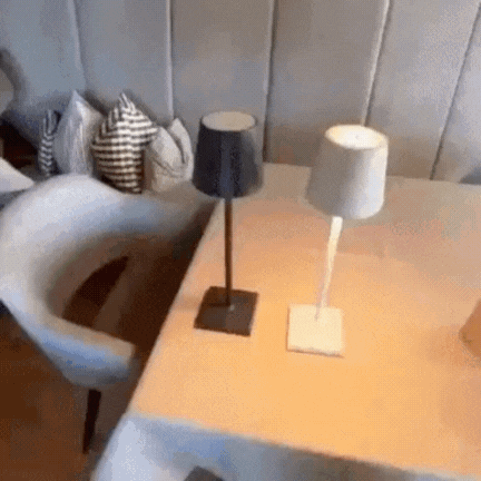 Modern Scandinavian Aluminum LED Table Lamp 1-Light