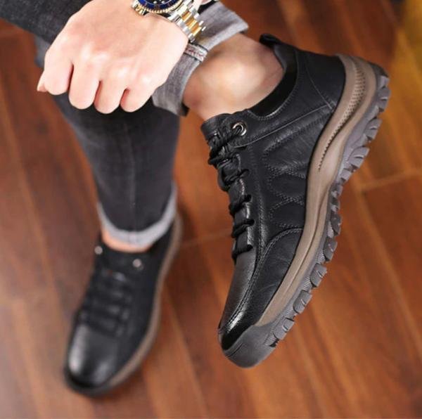 NEW ORTHOPAEDIC LEATHER SHOES FOR MEN