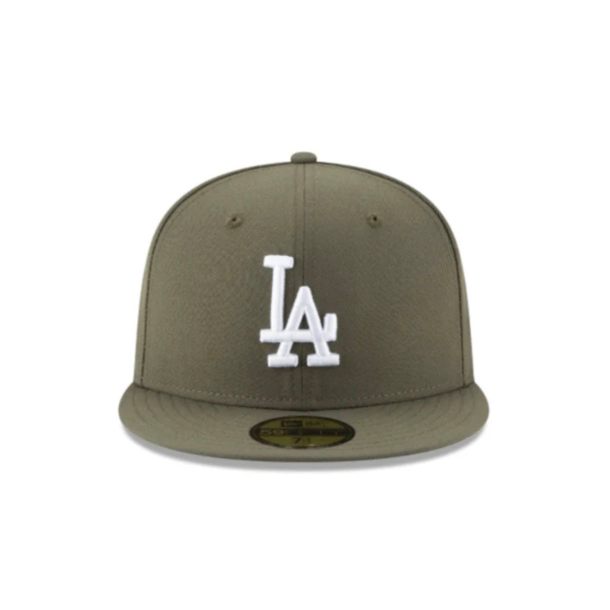 Los Angeles Dodgers 2024 World Series Olive Green 59FIFTY