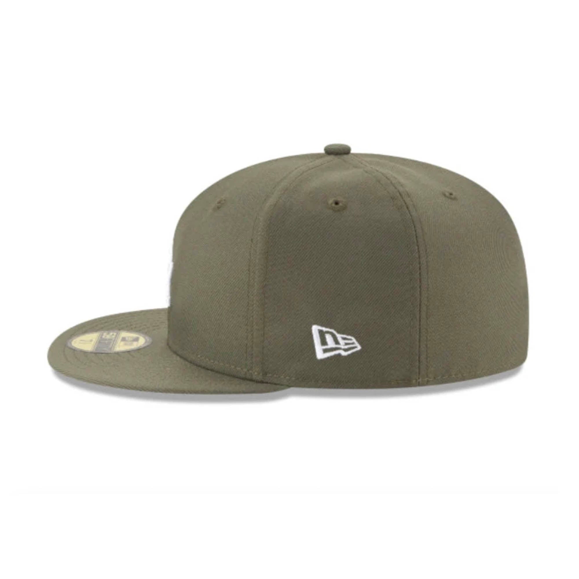 Los Angeles Dodgers 2024 World Series Olive Green 59FIFTY