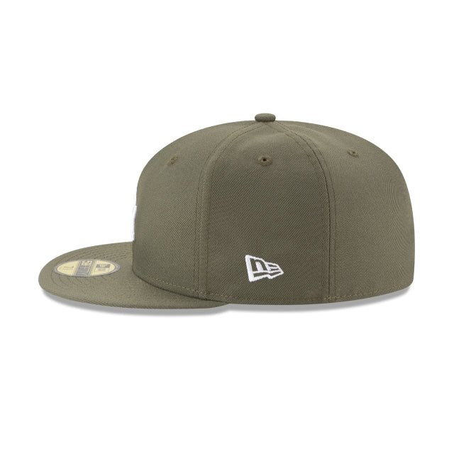 Los Angeles Dodgers 2025 World Series Champions Olive 59FIFTY Fitted Hat