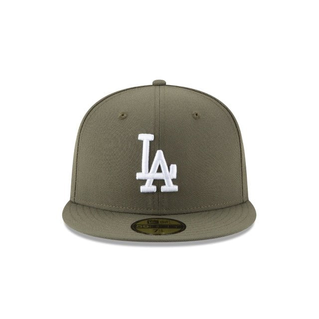 Los Angeles Dodgers 2025 World Series Champions Olive 59FIFTY Fitted Hat