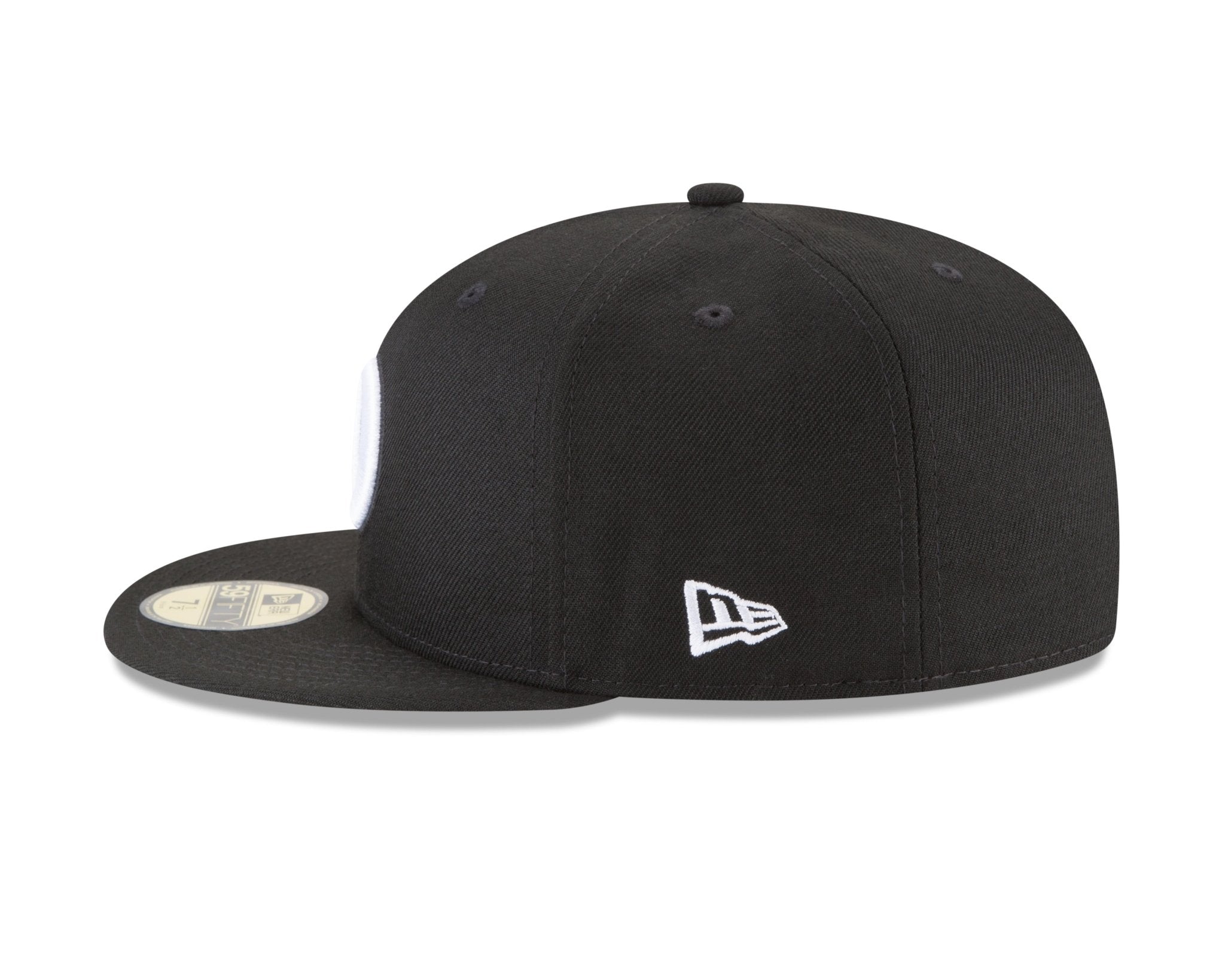 Cappello Fitted 59FIFTY Nero con Logo Alternativo della Collezione Autentica Los Angeles Dodgers