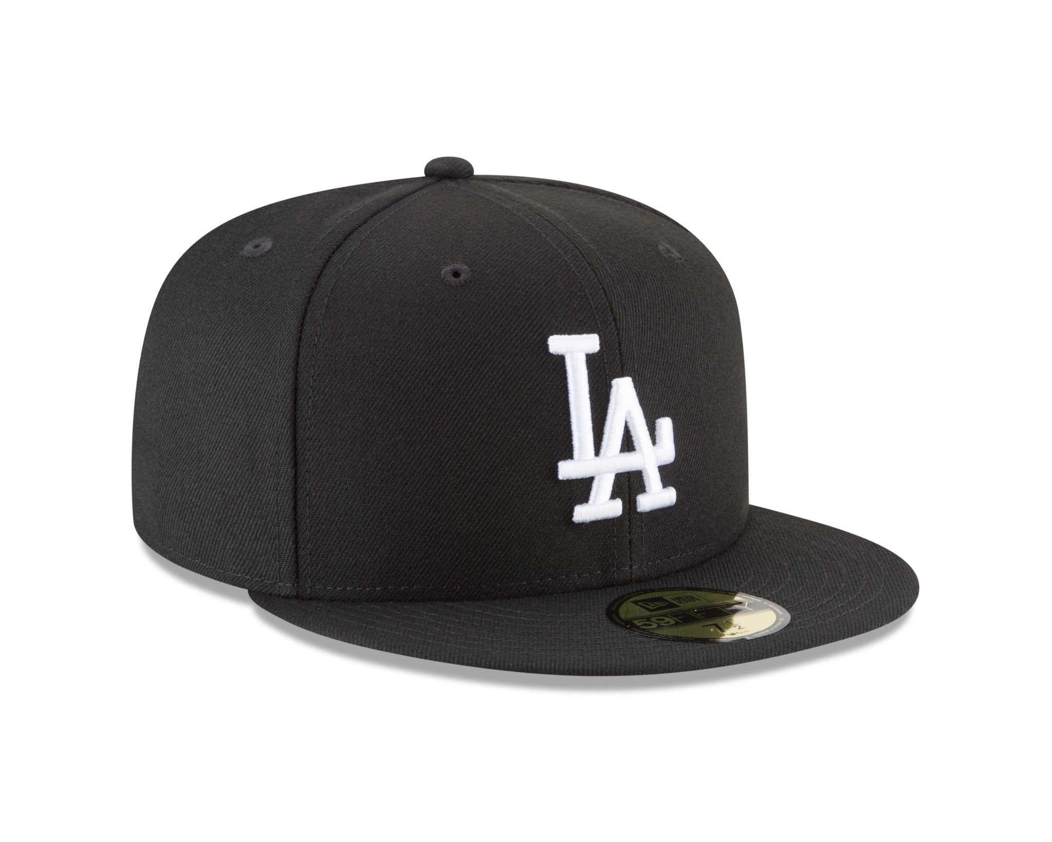 Los Angeles Dodgers Authentic Collection 2024 Black and White 59FIFTY Fitted