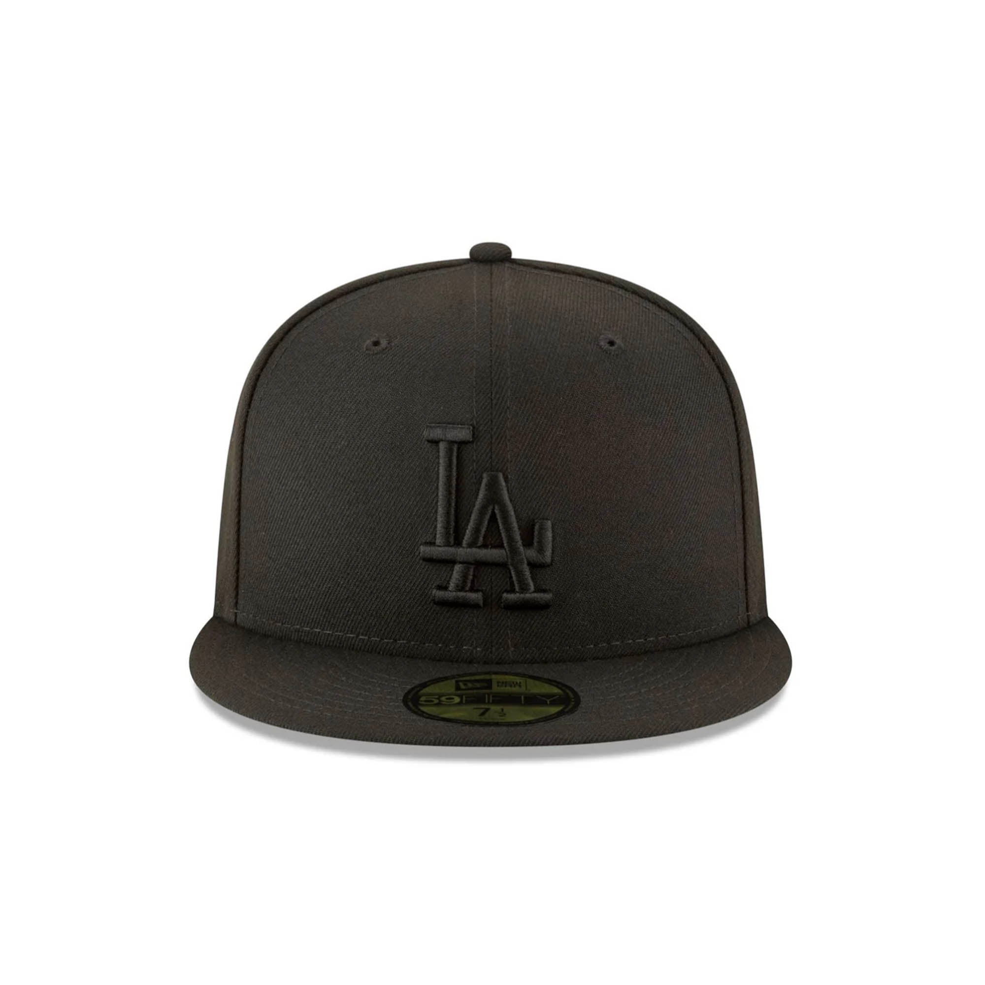 Los Angeles Dodgers World Series Champions 2024 Black On Black 59FIFTY Fitted