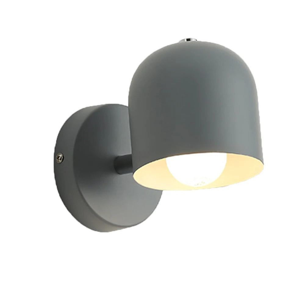 Modern Macaron Dome Wall Sconce LED 1-Light