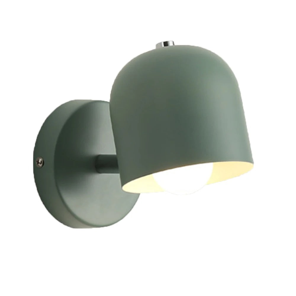Modern Macaron Dome Wall Sconce LED 1-Light