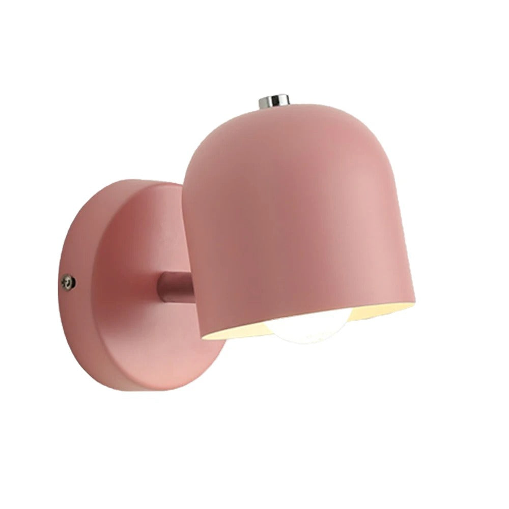 Modern Macaron Dome Wall Sconce LED 1-Light