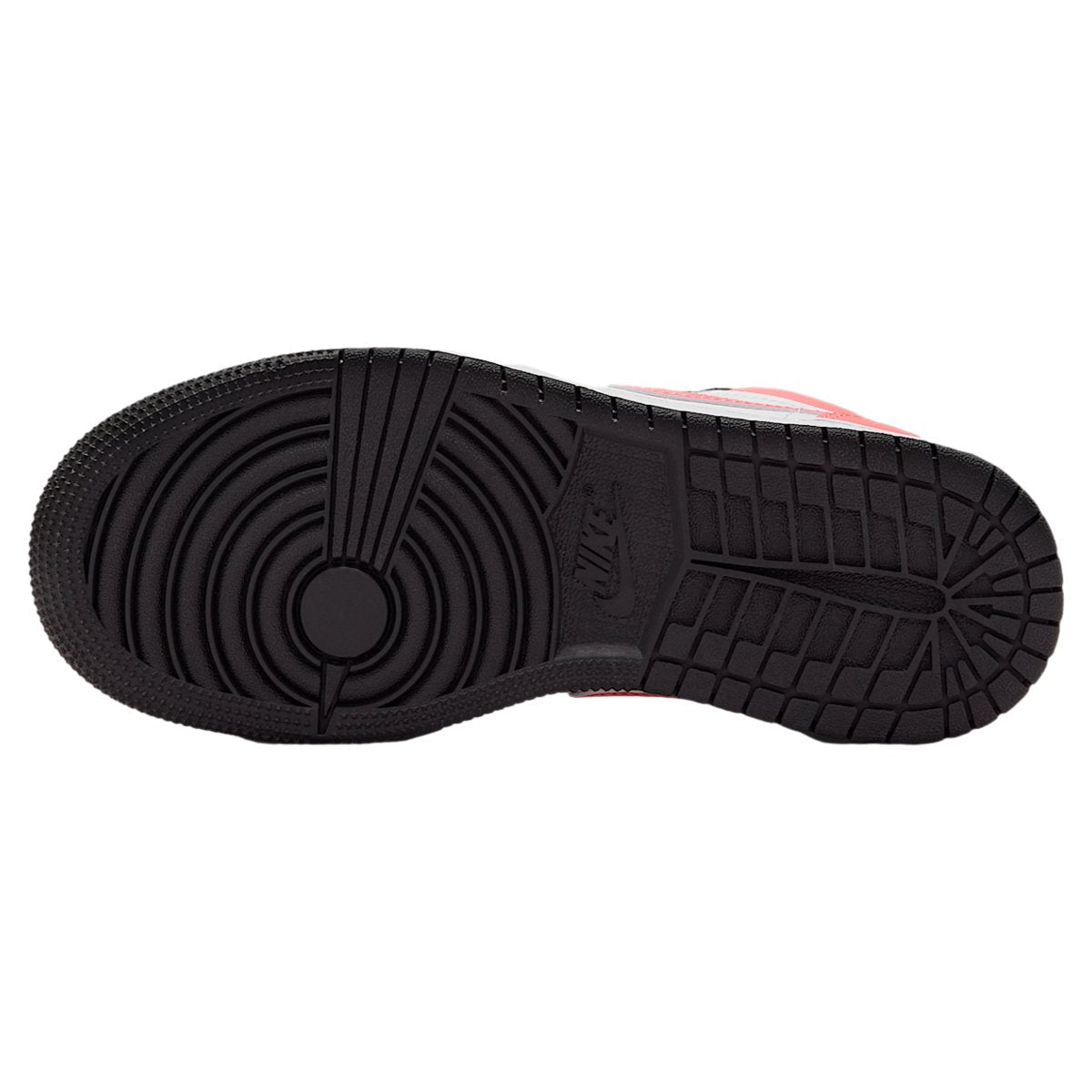 Jordan 1 Low Negro Mirada rosa (GS)