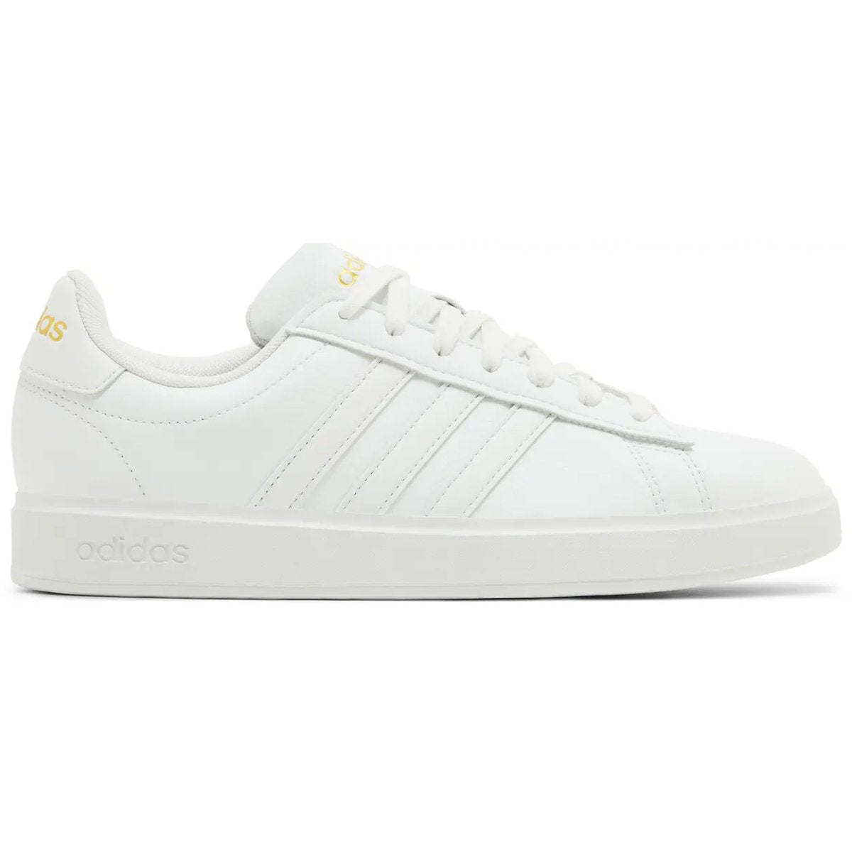 adidas Grand Court 2.0 Cloud White Gold Metallic (W)