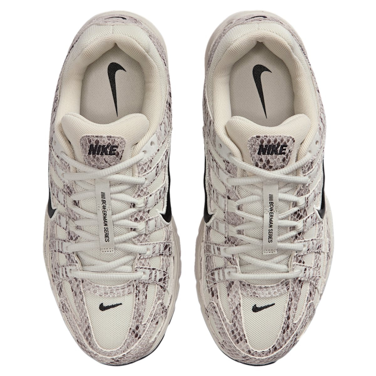 Nike P-6000 SE Piel de serpiente Hueso claro Negro (W)