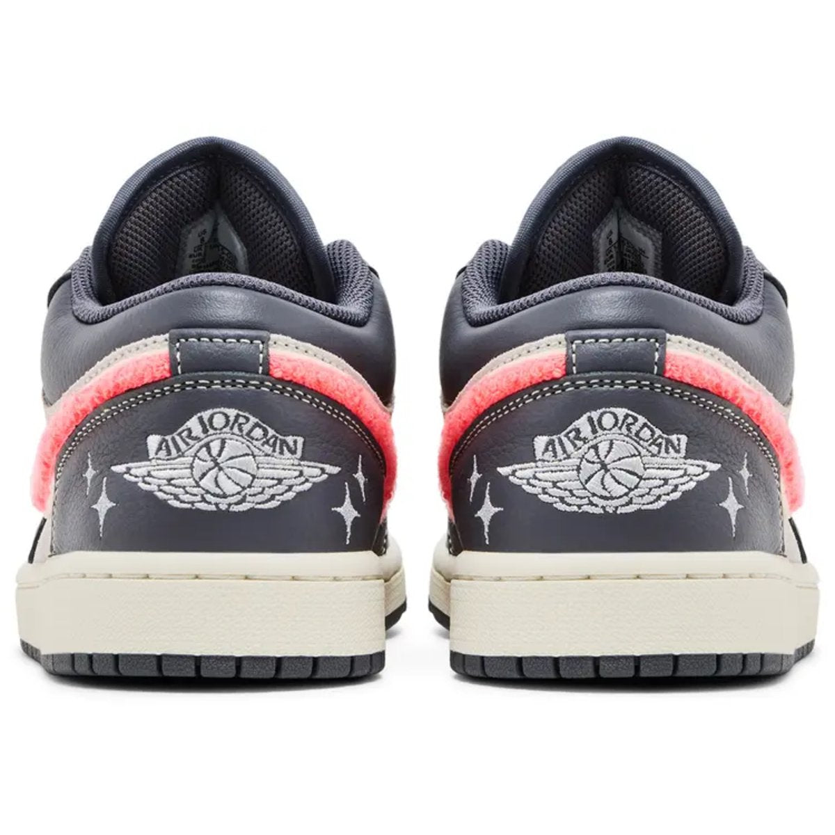 Jordan 1 Low Grafito claro Rosa intenso (W)
