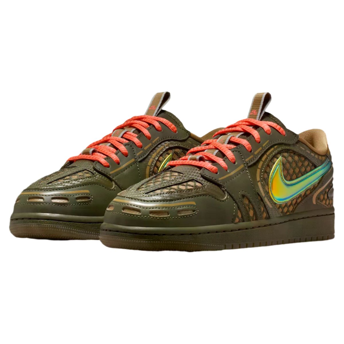 Jordan 1 Low Method of Make V3 Brown Kelp Cargo Khaki (W)