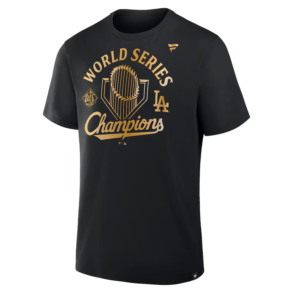 Los Angeles Dodgers 2025 World Series Champions Parade Black T-Shirt