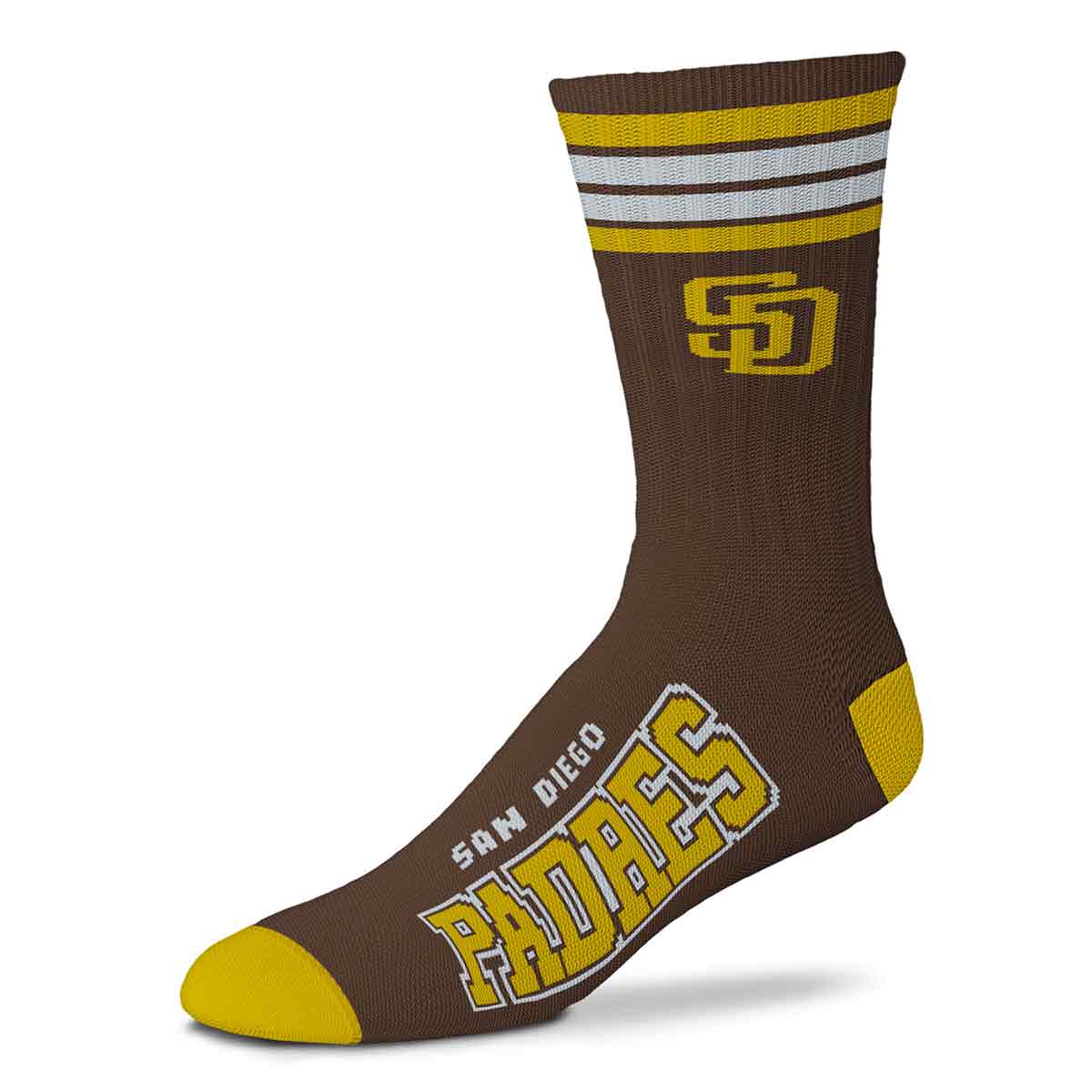 MLB 4-Stripe "Deuce" Performance Crew Socks - CHOOSE YOUR TEAM