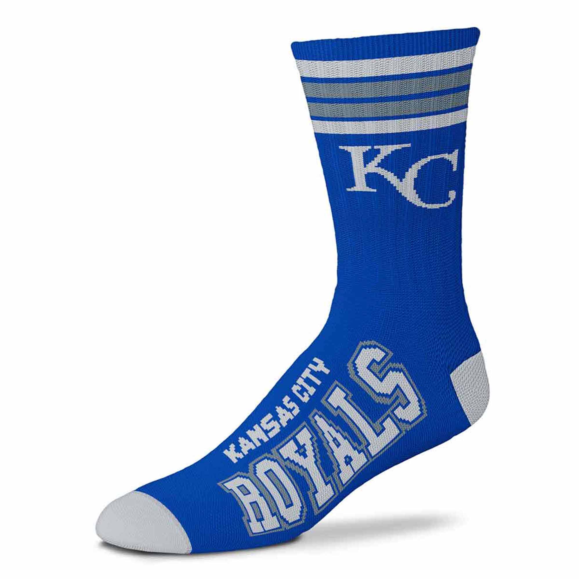 MLB 4-Stripe "Deuce" Performance Crew Socks - CHOOSE YOUR TEAM
