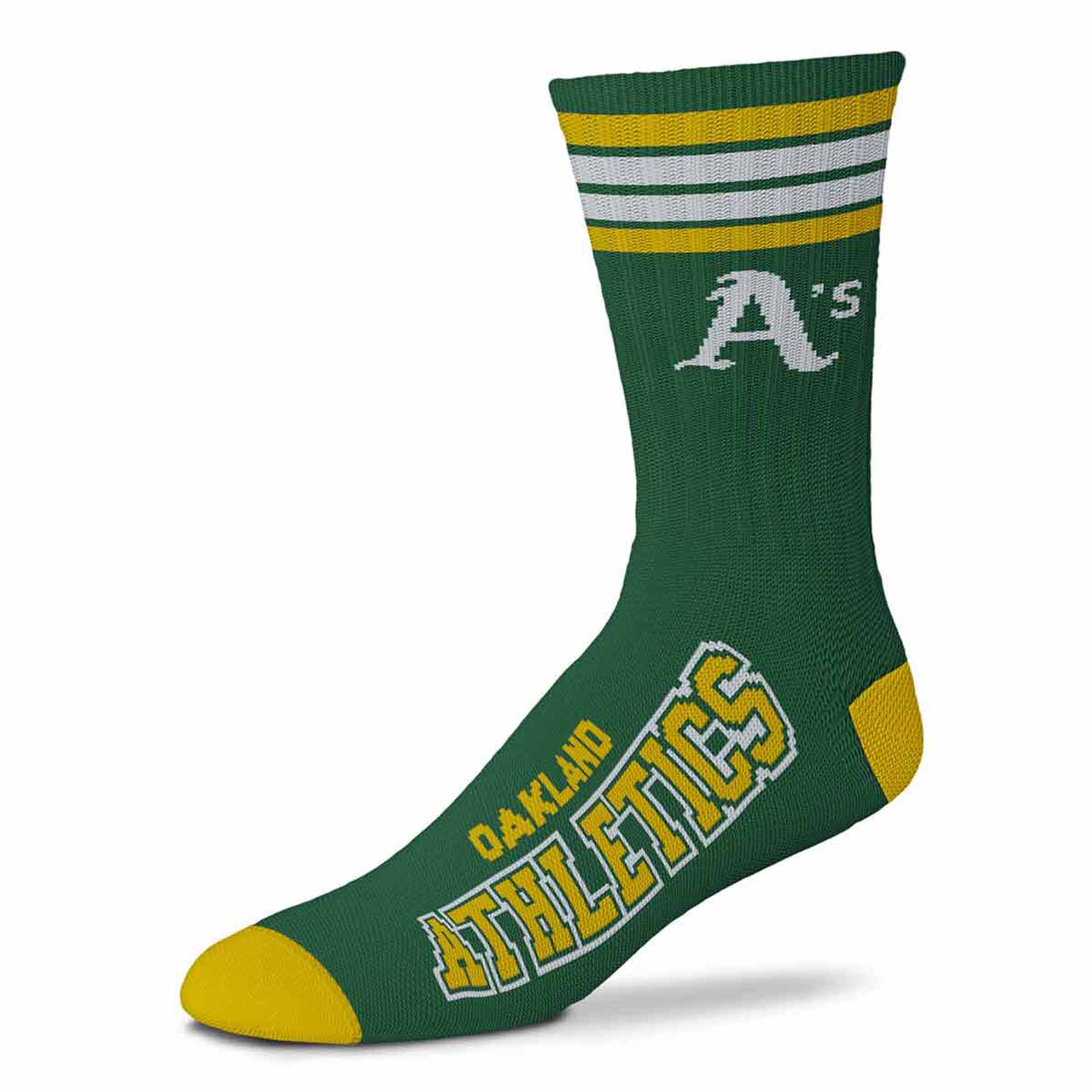 MLB 4-Stripe "Deuce" Performance Crew Socks - CHOOSE YOUR TEAM