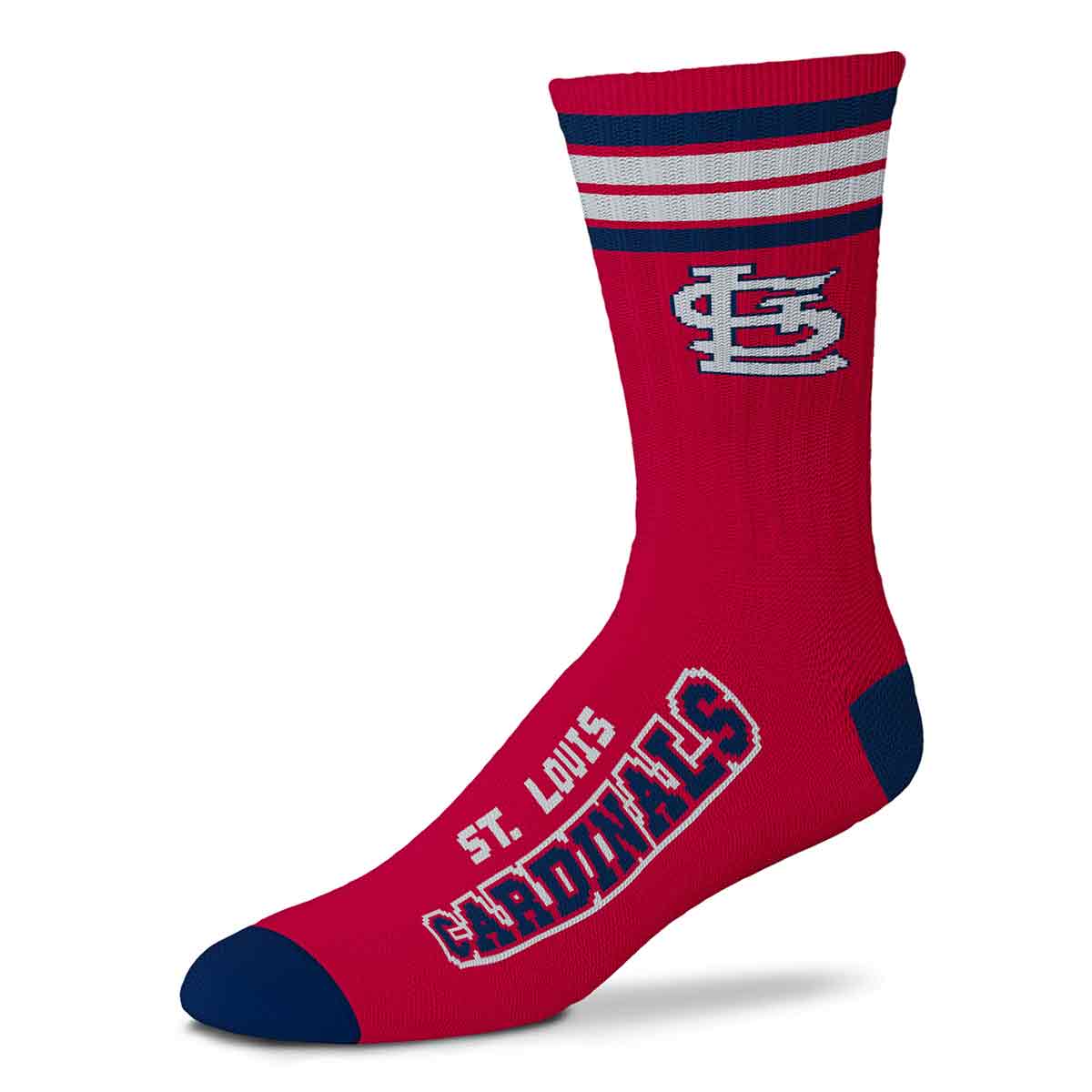 MLB 4-Stripe "Deuce" Performance Crew Socks - CHOOSE YOUR TEAM