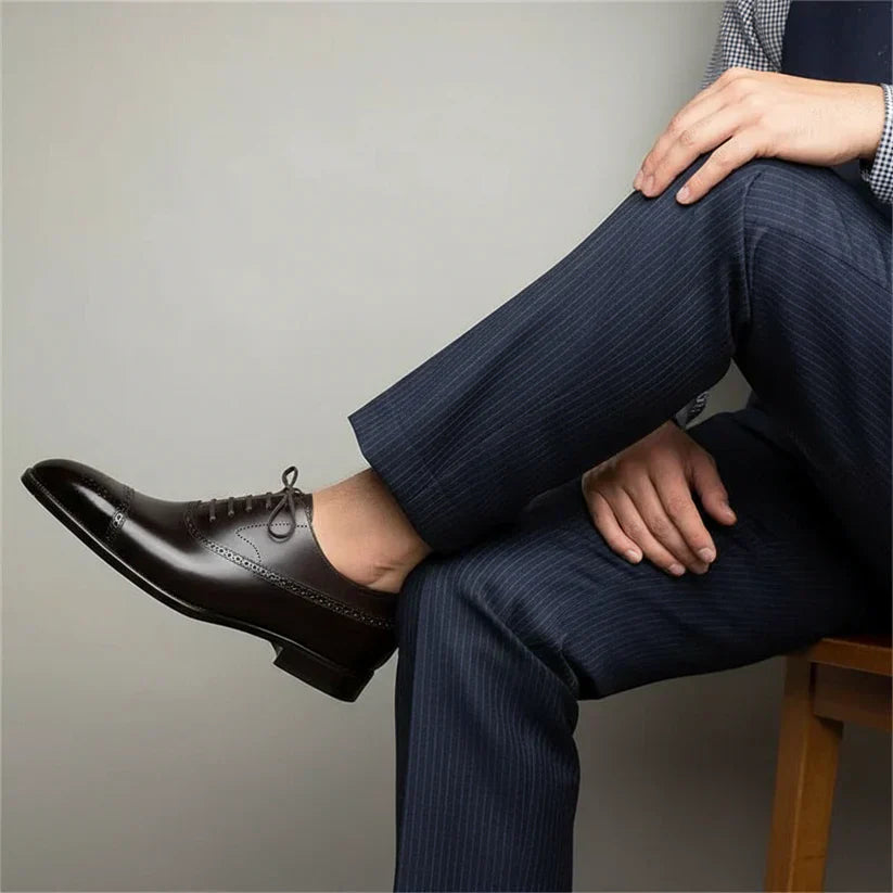 Scarpe Oxford Royal Brogue per matrimonio chic
