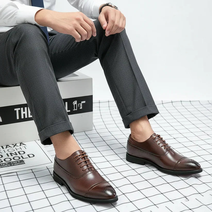 Scarpe Oxford Royal Brogue per matrimonio chic
