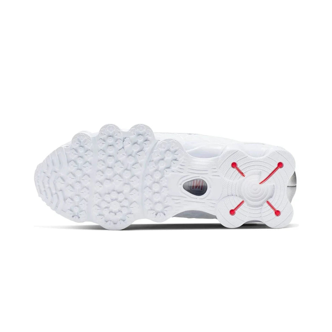 Nike Shox TL White Metallic Silver Max Orange W