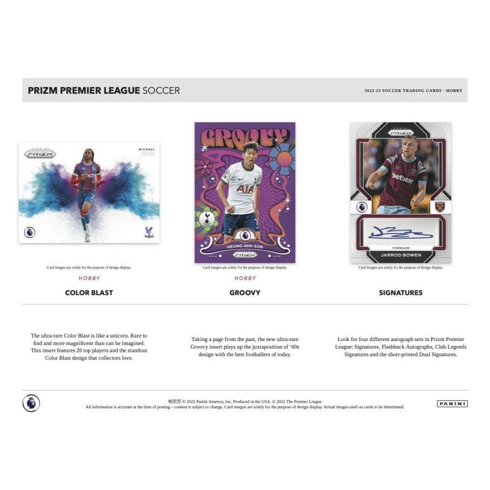 Panini - 2022/23 Prizm Premier League Football (Soccer) - Hobby Box (12 Packs)