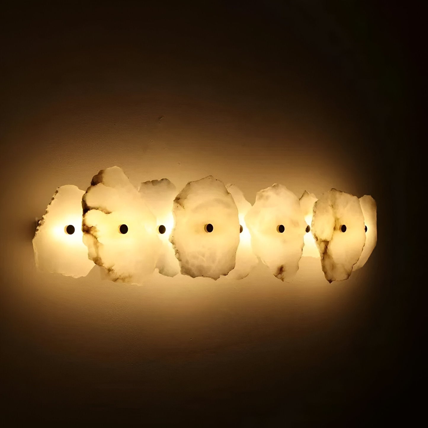 Modern Irregular Marble Wall Sconce LED 1-Light